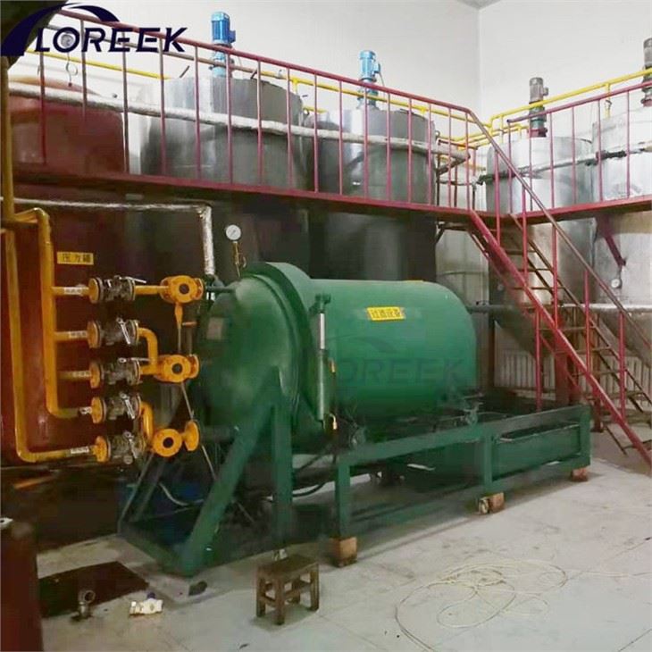 horizontal plate hermetic filter machine